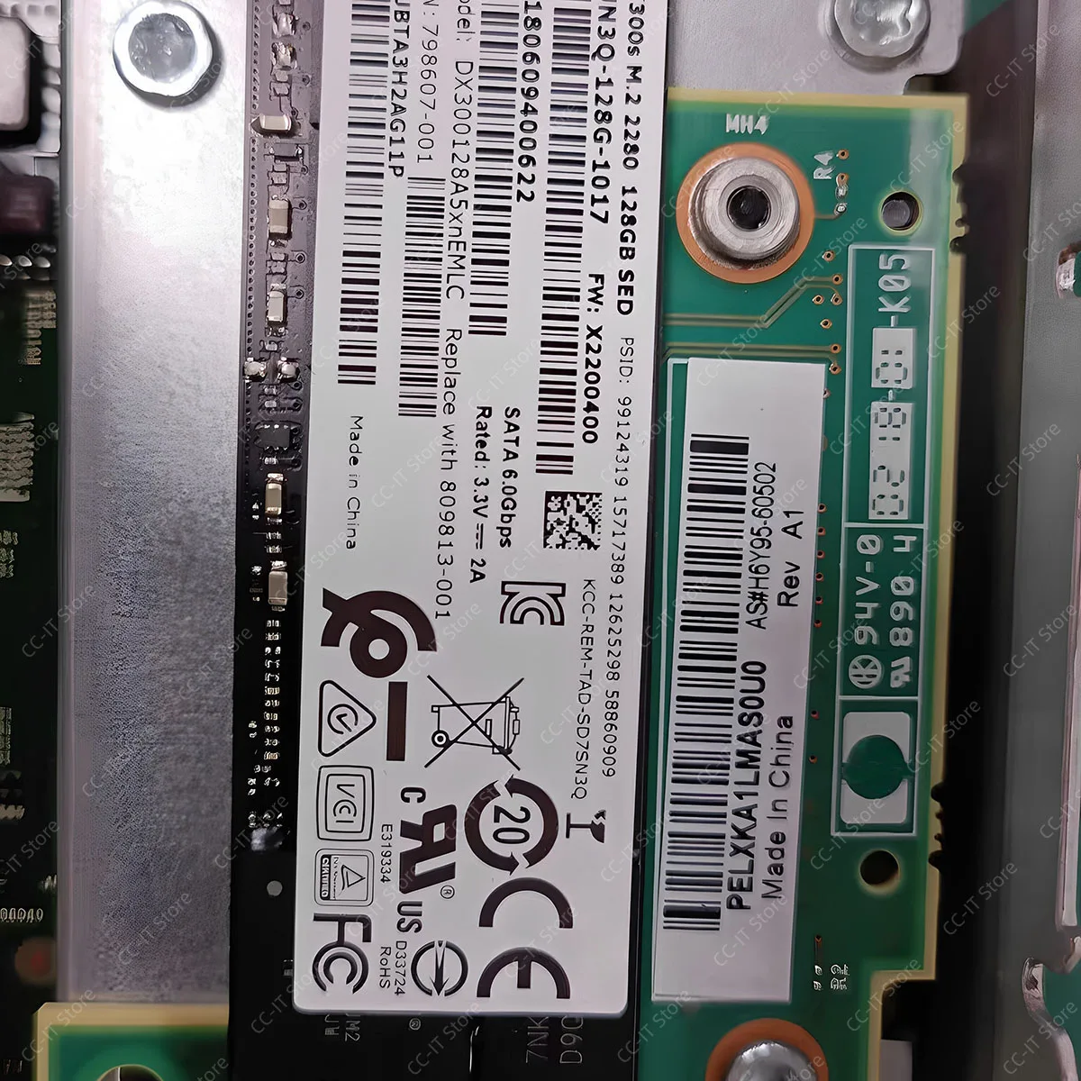 M.2 128GB SED SATA SSD 798607-001 809813-001 Storage Controller System Drive For Storage Array