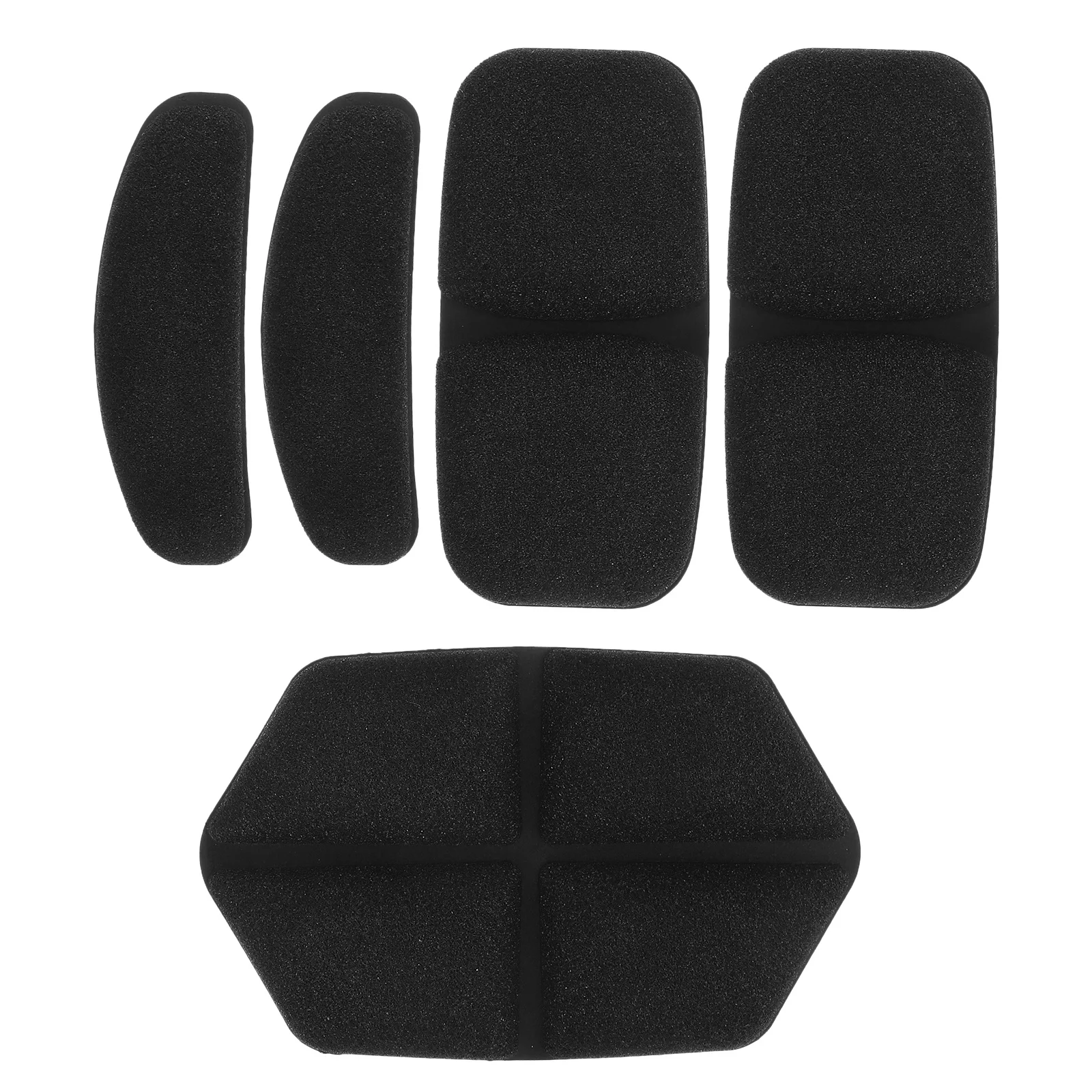 

5Pcs Bike Padding Kit Self-Adhesive Lightweight Comfortable Replacement Pads for Motorcycle Repair and Cycling