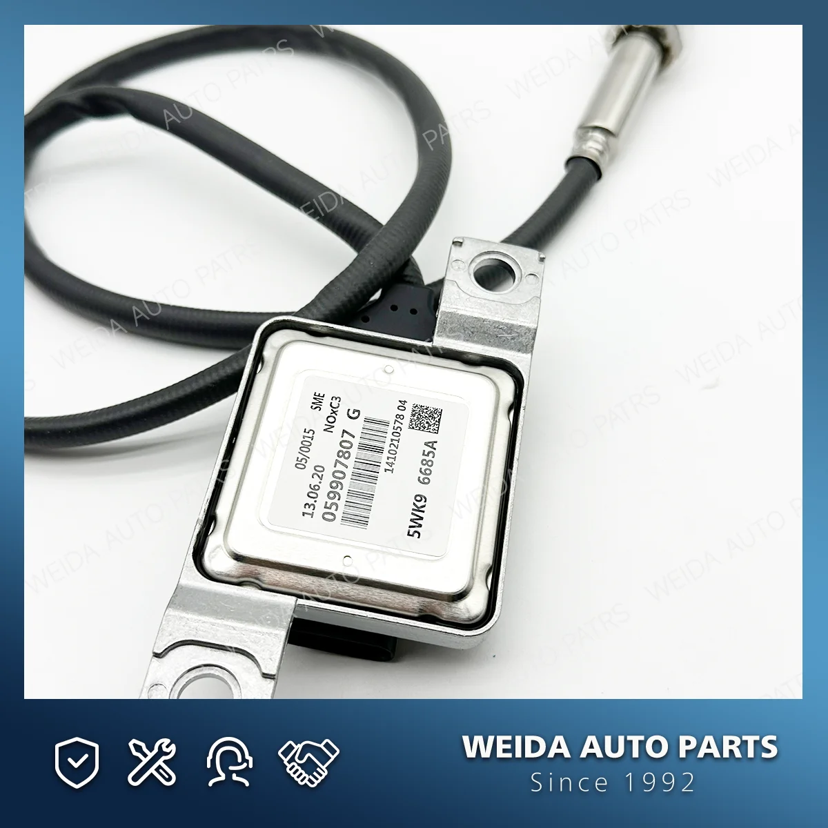 059907807G 5WK96685A Nox Sensor For VW Volkswagen Touareg 2009-2016 Audi Q7 TDI Prestige Premium Plus 2011 2012 2013 2014 2015