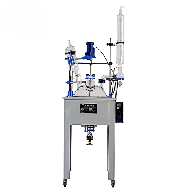 

Jacketed Lab Reactor Single Layer Glass Reactor Chemglass Reactor