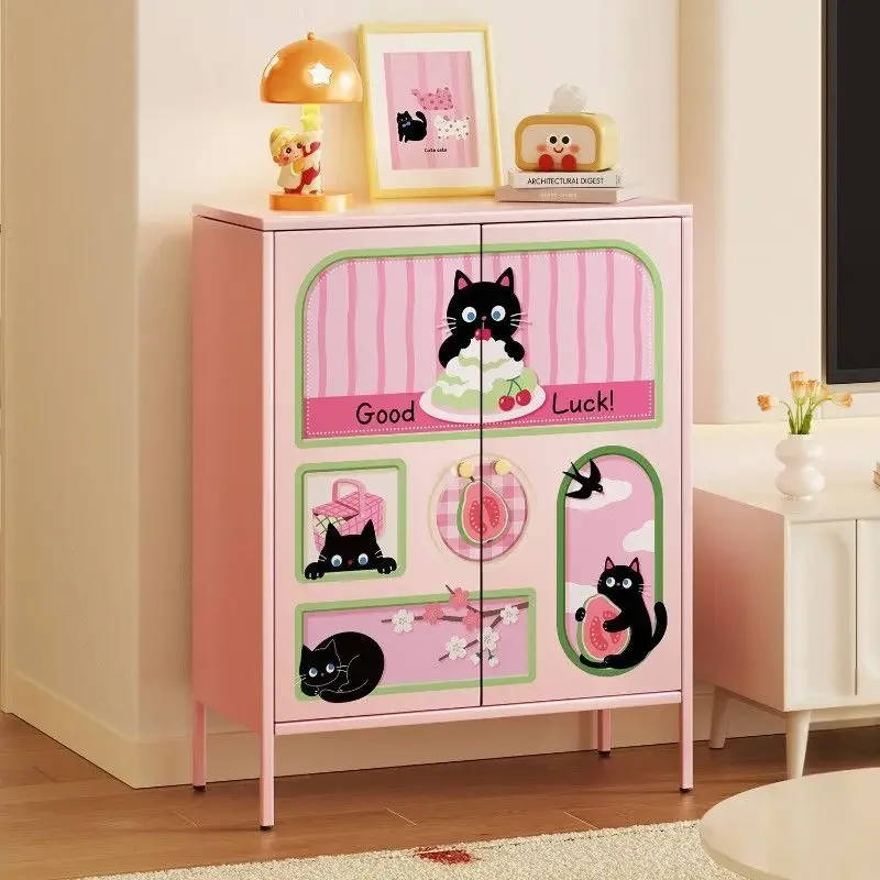 Living Room Wall Locker Children's Storage Cabinet Bedroom Sofa Side Cabinet Balcony Locker
