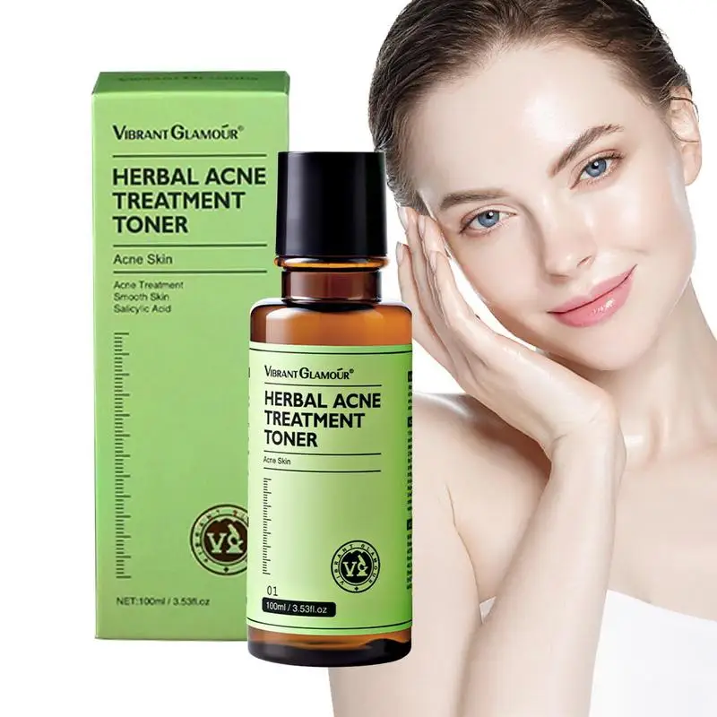 Herbal Toner For Face Purifying Facial Toner Clarifying Toner Complexion Controls Oil To Tone Balance & Hydrate Skin 3.4 Oz For