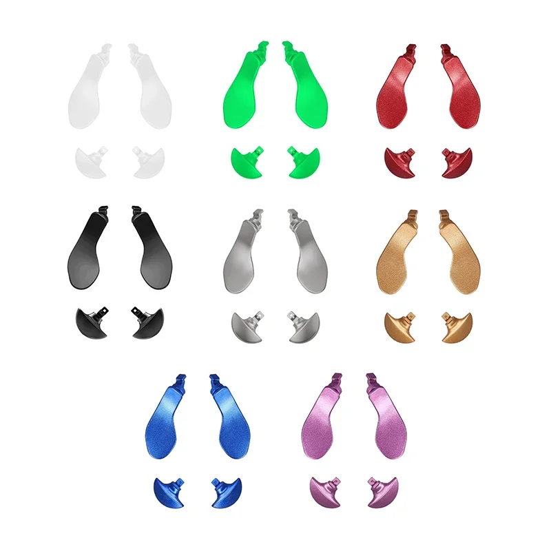 أزرار خلفية معدنية لضفدع البيانات لوحدة تحكم PS5 Edge Elite المجاذيف المعدنية لقطع غيار PS5 Edge Elite لـ Dualsense #6