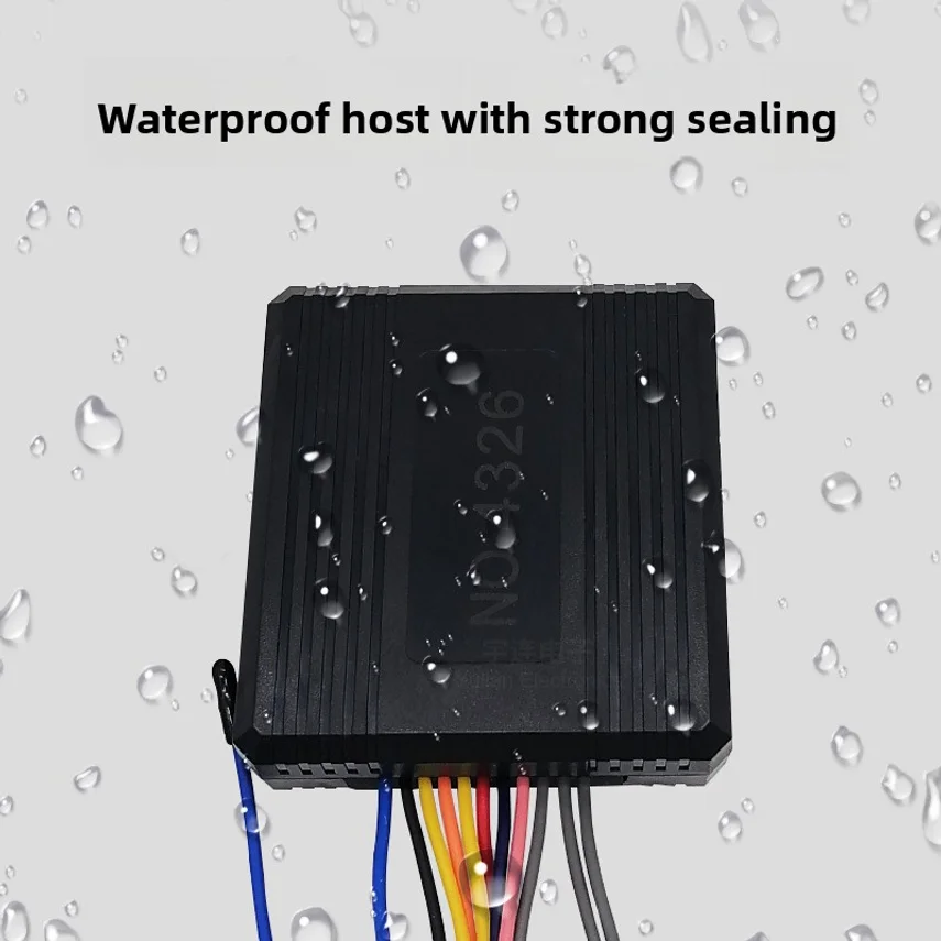 Cross-border Bestseller 12v Motorcycle One-way Anti-theft Device, Anti-cut Wire Alarm, Scooter Anti-cut Lock With Remote Control 3