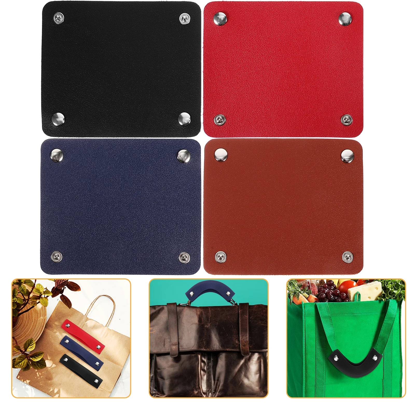 

8pcs Luggage Handle Wraps Anti-Slip Grip For Suitcase Handbag Durable Travel Shopping Bag Accessory Reusable Design