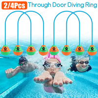 Through Door Diving Ring Underwater Swimming Game Aids Dive Door Reusable Dive Swim Through Door Adults Kids Pool Thru Rings  ﻿