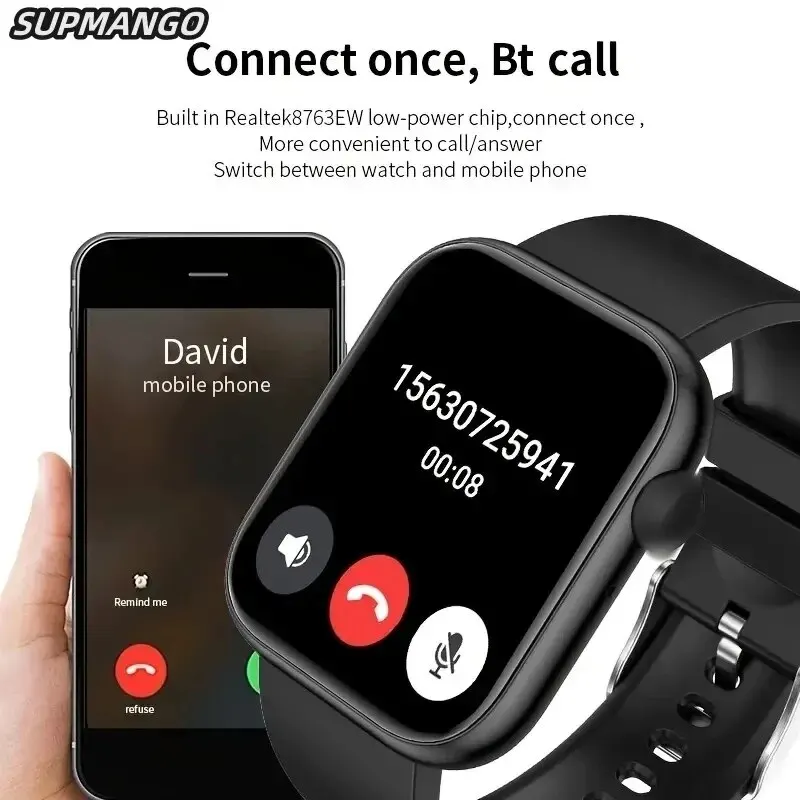 T9 Smartwatch X7 Watch Men Watch Discagem Smartwatch Track Saúde Sports Track Moda Smartwatch