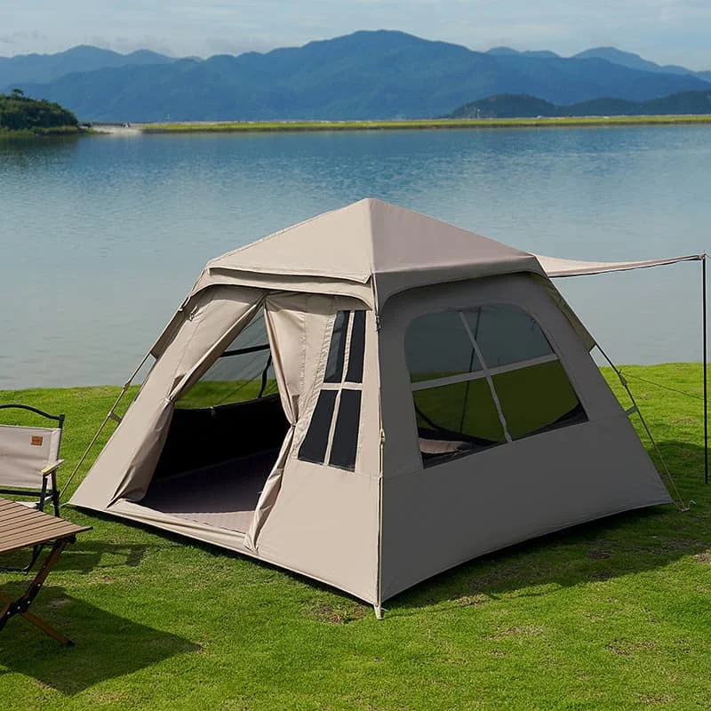 Outdoor Camping Tent For Field Camping Family Picnics Travel Sun-protective Folding Sun-shading Portable Rainproof Tents