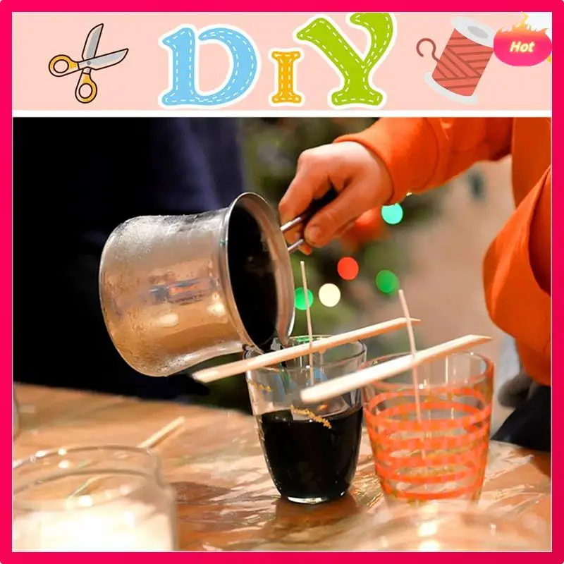 

Рулон фитиля для свечей, 100 шт., вкладки для фитиля для свечей, 80 шт., наклейки для фитиля для свечей, 5 шт., деревянный фитиль для свечей