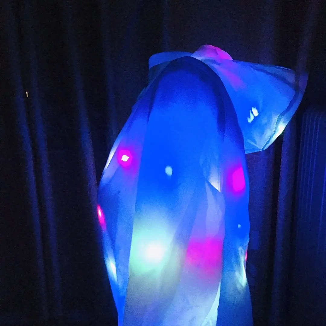 Programmierbare RGB-LED-Leuchte mit Kapuze, Jacke, leuchtender Panda, Kapuzenmantel, Rave-Party-Ausrüstung, Bühnenaufführung, leuchtende The Dark-Kleidung