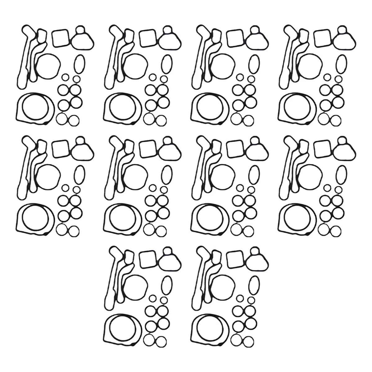 10Set Valve Rocker Cover Gasket CAMSHAFT COVER GASKET for Chevrolet Cruze Aveo Sonic Opel Saturn Astra Pontiac