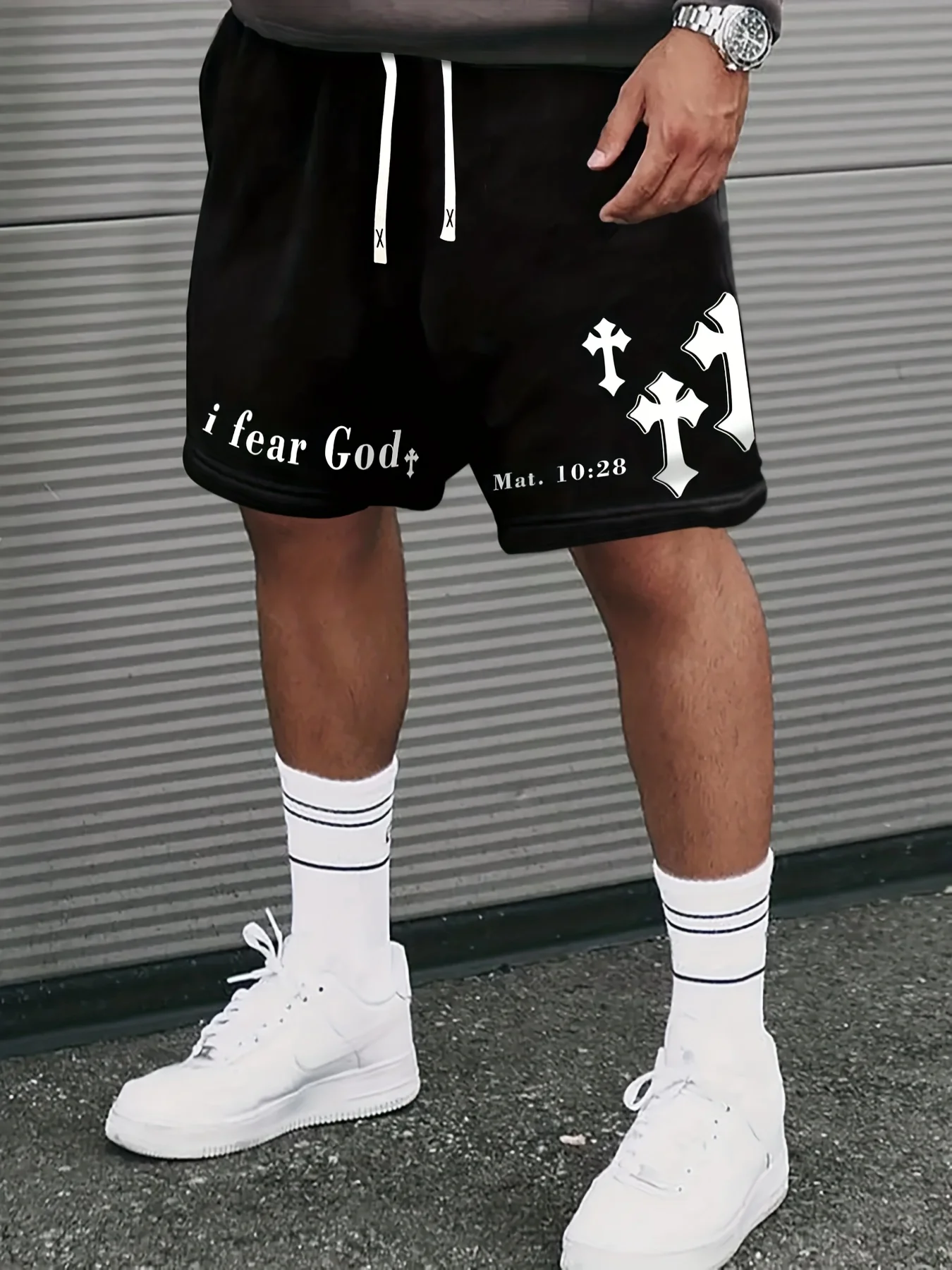 

2026 Summer New Men's Short Pants - 3D Letter Print - Casual Fashionable Street Style - Comfortable Lightweight Soft and Fluffy