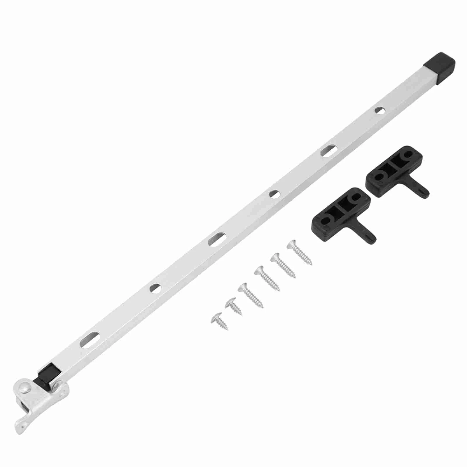 Manual Aluminum Greenhouse Window Stay Kit Opener Bar for Roof Vent - Easy to Install Garden Tool