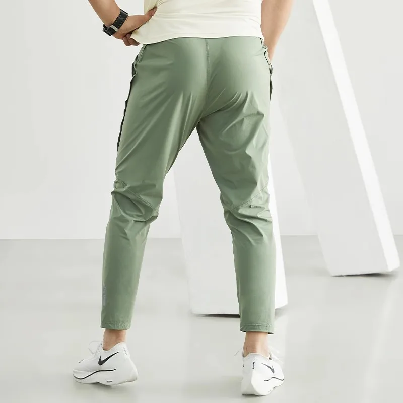 Herren Jogger Jogginghose Dünne Beiläufige Hip Hop Hosen Turnhallen Trainingsanzug Workout Track Hosen Marke Jogger Fitness Hosen Männer – Detail 6