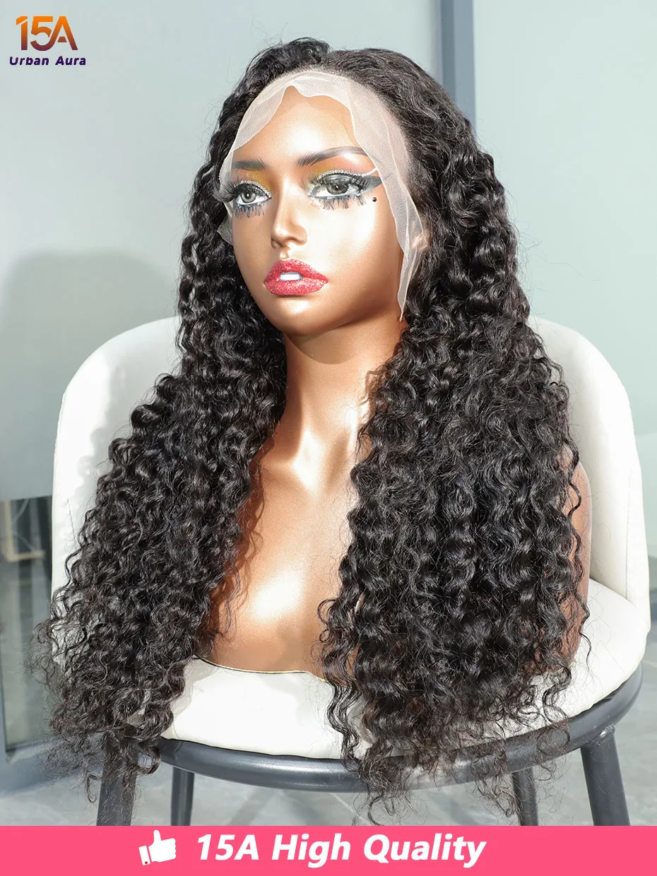 

13x4 Water Wave 100% человеческие волосы парики влажные и волнистые Вьетнамский необработанный парик фронта шнурка супер двойной рисунок 5x5 бесклеевой 10 12 14 дюймов