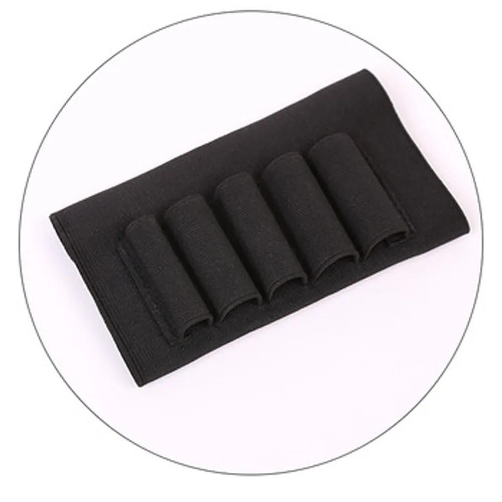 Hunting Shotgun Cartridge Belt Airsoft Magazine Pouch Tactical 5 Shotgun Shell 12 / 20GA Bandolier Gauge Ammo Holder Bag view 3