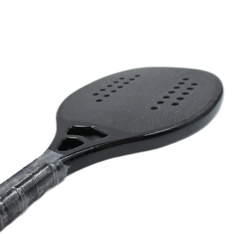 مضرب تنس الشاطئ STLFProfessional خفيف الوزن 12K و18K من ألياف الكربون مع حزام معصم مضاد للانزلاق يمنع إصابات التمرين #4