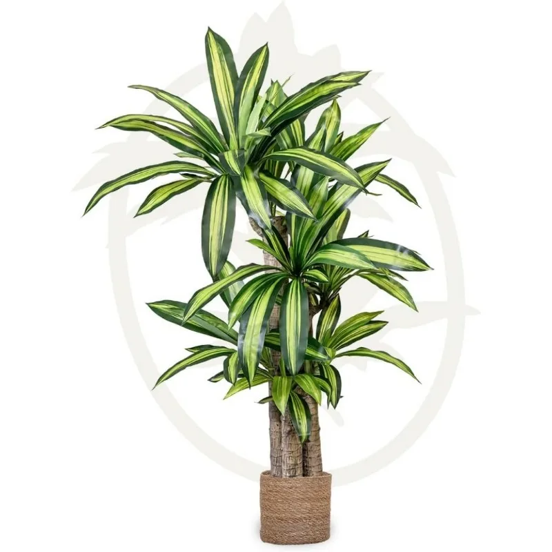 Imagem -02 - Dracaena-planta Artificial Alta Planta Falsa com Folhas Realistas Dragon Tree Faux Silk Plant Planta Feita com os Melhores Materiais