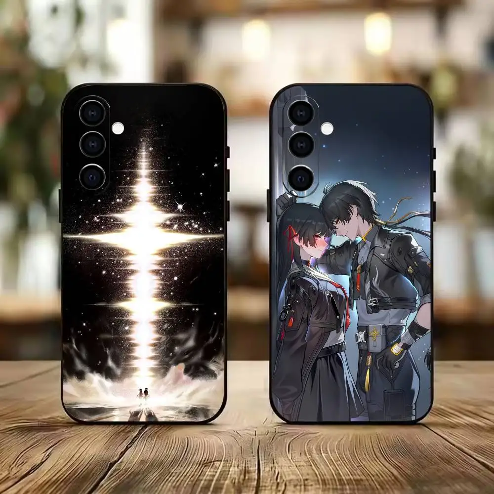

Game Wuthering Wave Rover Phone Case For Samsung A73 20,21s,22,31,32,52,53,72 Soft Black Shell