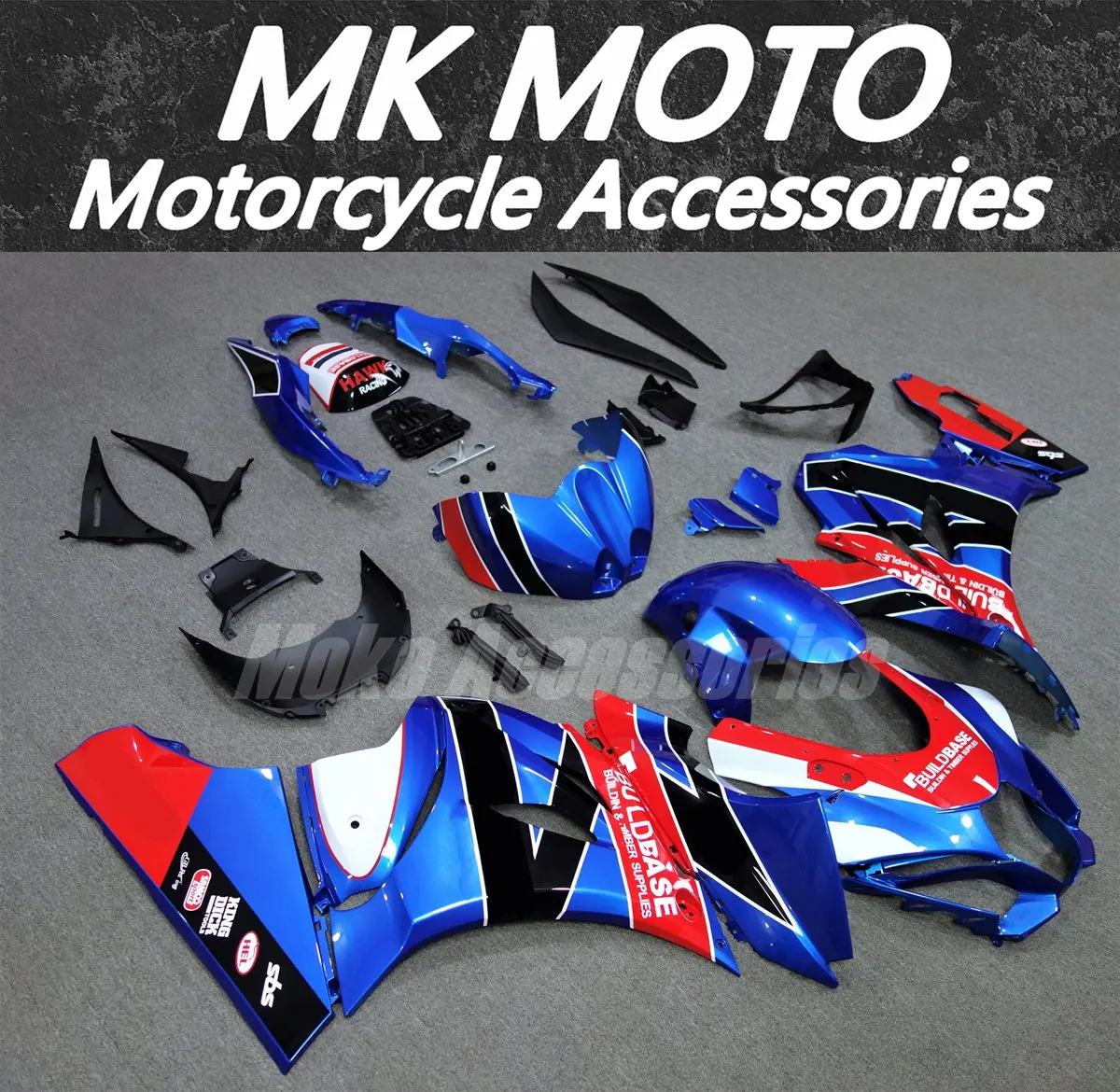 

Fairings Kit Fit For Gsxr1000 2017 2018 2019 2020 Bodywork Set High Quality Abs Injection New Red Blue Black