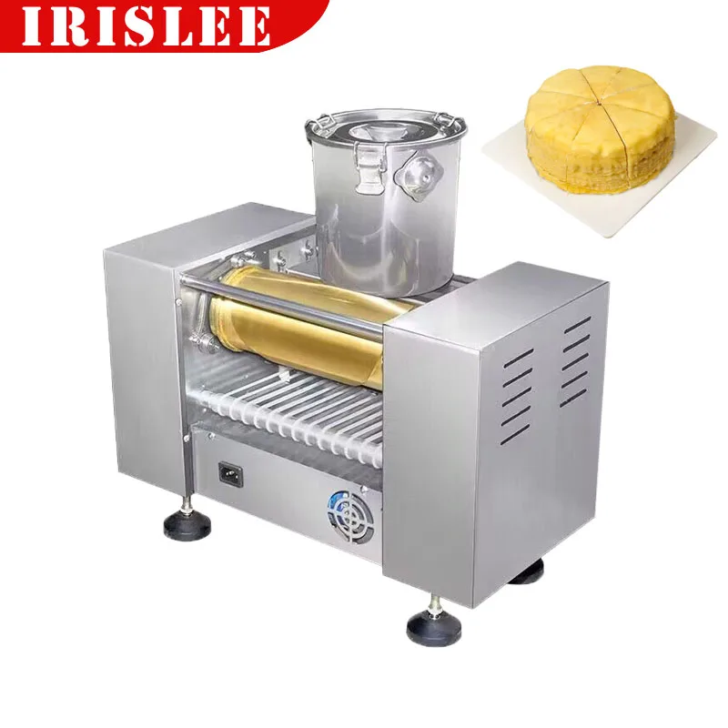 Durian Thousand Layer Spring Roll Pancake Making Maker 110V 220V Commercial Automatic Mini Mille Crepe Wrapper Cake Machine