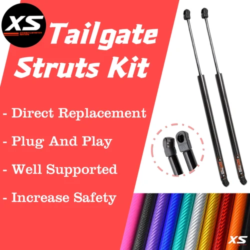 Imagen 2 del producto Amortiguadores de Gas para la Puerta Trasera del Suzuki Baleno WB1 2015-2021, Soportes de Elevación para Maletero, Amortiguadores de Resorte, Barra 81850M68P10