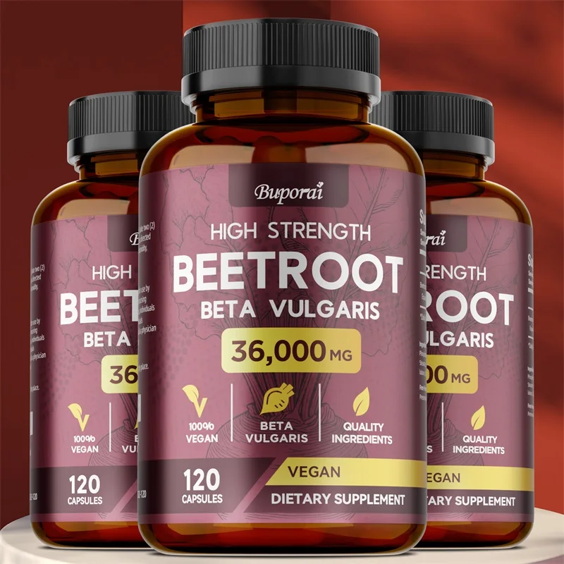 High Strength Beetroot - Good for Energy and Endurance Blood Circulation Heart Health Supplement