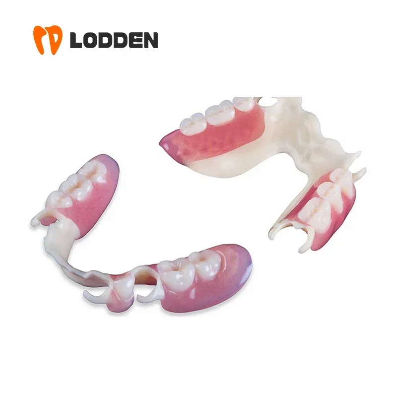 LODDEN Flexible PMMA Block Dental Lab Resin Materials High-Quality for CAD/CAM 98mm System Transparent Elastic Dentist Materials