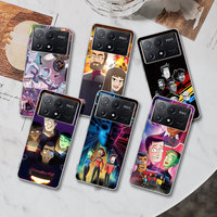 Star Trek Lower Decks Case for Xiaomi Poco X6 X5 F4 M5s X3 NFC F1 F5 M5 M3 M4 GT F3 F2 X4 Pro Transparent TPU Soft Phone Cover