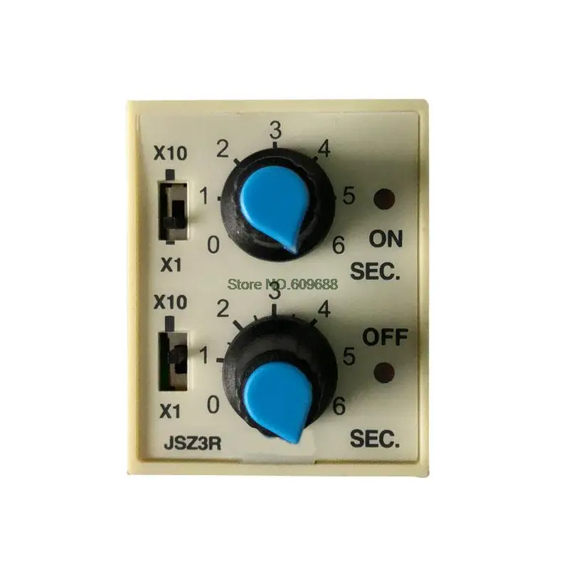  JSZ3R Reciprocating Double Cycle Time Relay Switch Timer Small Adjustable Controller