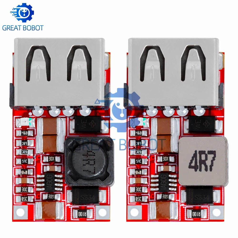 BS Fine 6-24V 12V/24V to 5V 3A CAR USB Charger Module DC Buck step down Converter 12v 5v power supply module