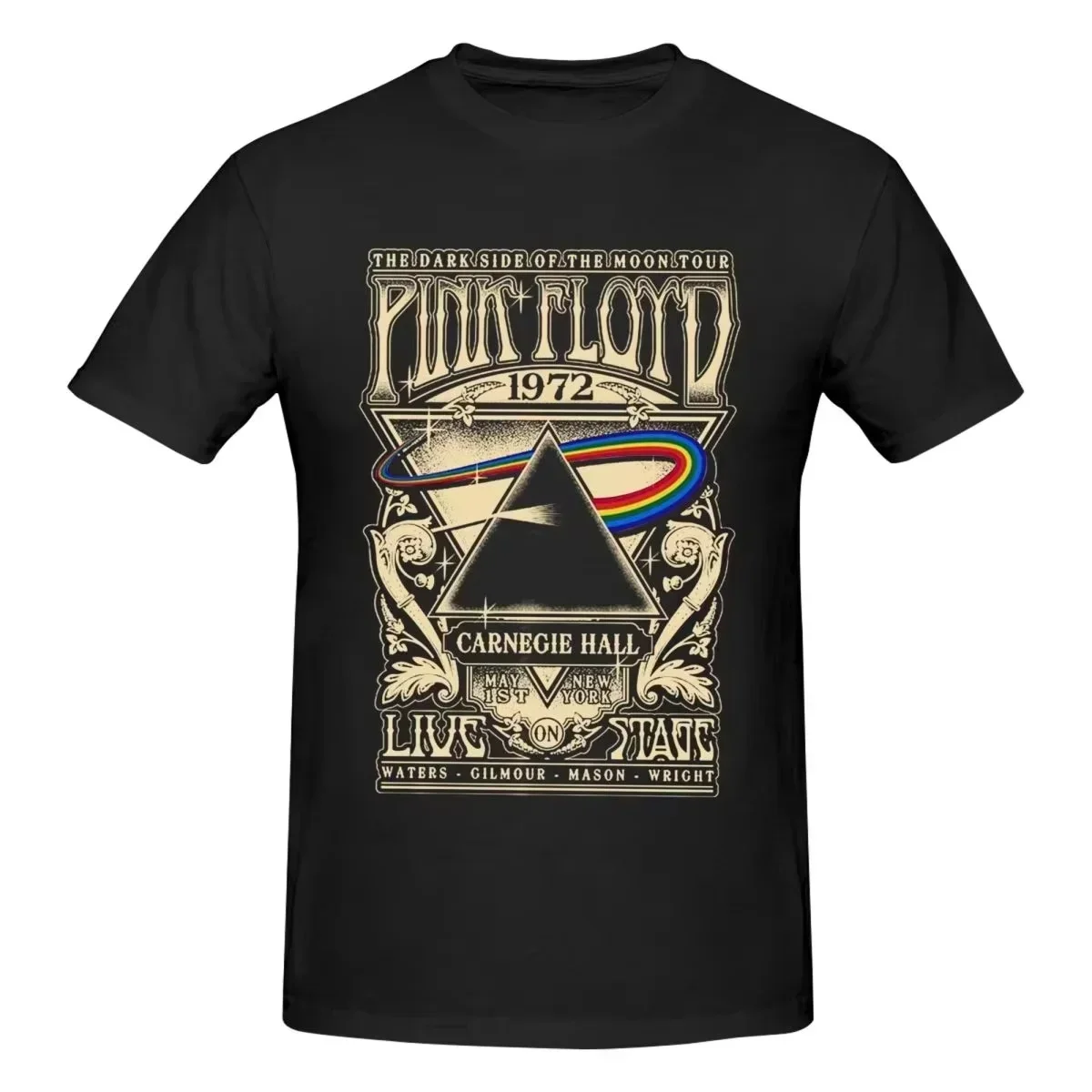 Sommer 2026 Bestseller Pink Floyd, Die Legendäre Britische Rockband, Themenbezogenes Outdoor Casual Trendiges Herren-Kurzarm-T-Shirt – Detail 3