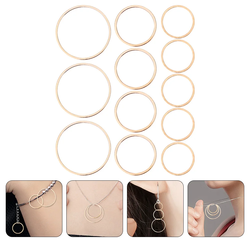 

60pcs Geometric Pendant Alloy DIY Bracelets Pendant Charm for Necklace Bracelet Jewelry Making Girls Gift Accessories