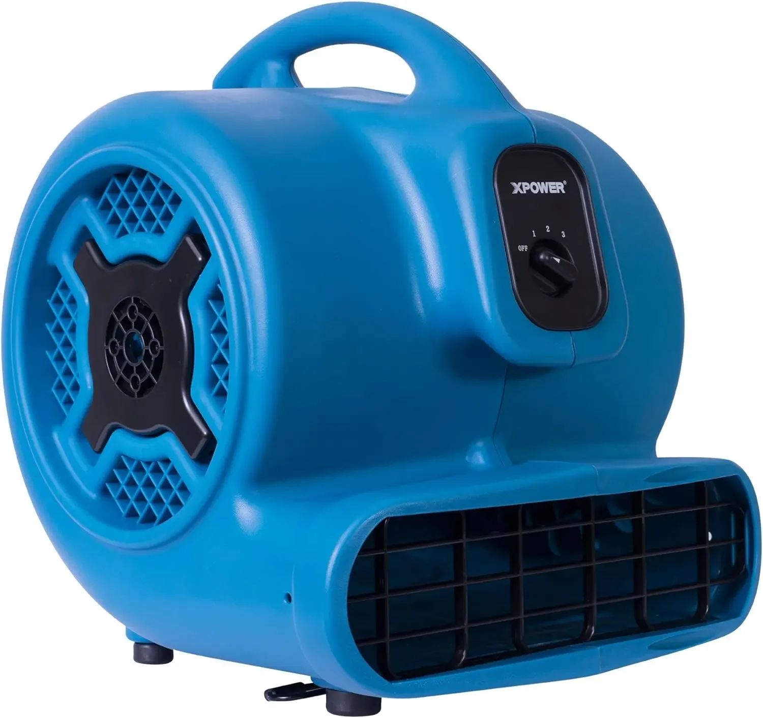 P-830 Pro 1 HP 3600 CFM Centrifugal Air Mover, Carpet Dryer, Floor Fan, for Water Damage Restoration, Janitorial, Plumbing