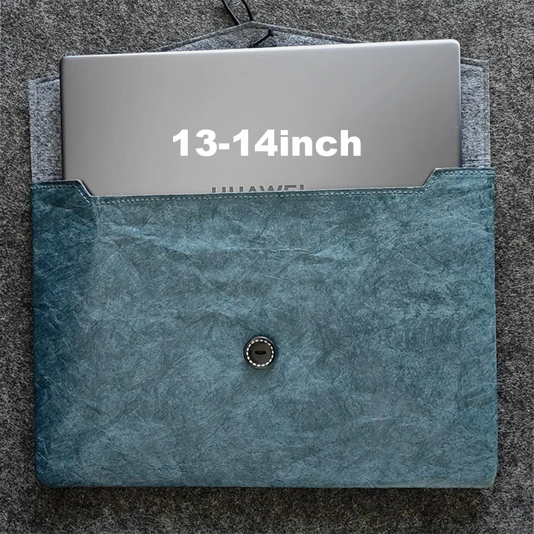 Vintage Envelope Style 13/14 Inch Laptop Bag Waterproof Large Capacity Soft Laptops Bag For Macbook Air Pro Dell Huawei Loneve