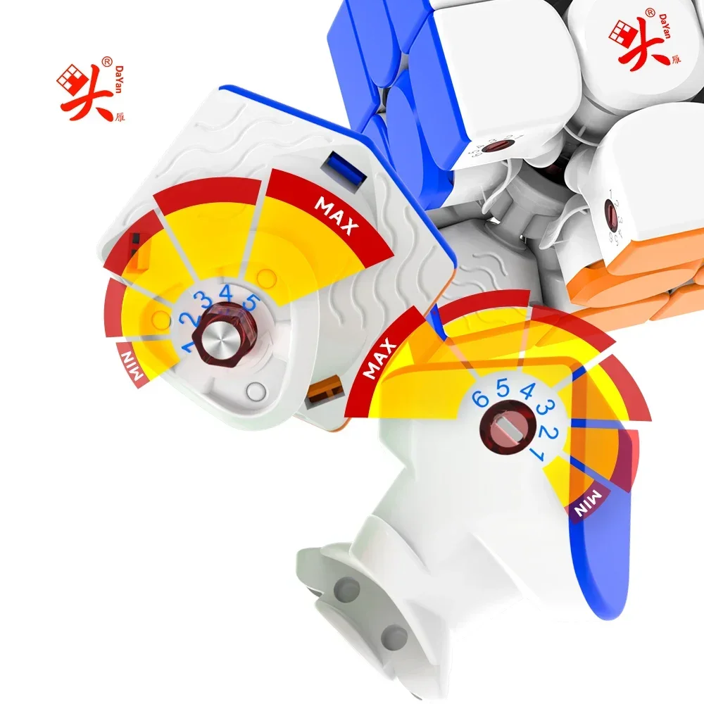 DaYan ZhanChi V5 M 3x3 Magnetic Magic Cube Professional Speed Cube Puzzle Educational Toys For Kids