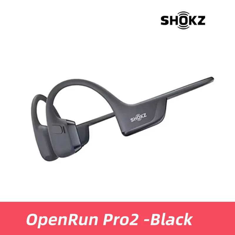 SHOKZ OpenRun Pro 2 S820/S821 Sporthoofdtelefoon Open-ear oortelefoon Bluetooth 5.3 Ruisonderdrukkende microfoon IP55 Waterdicht