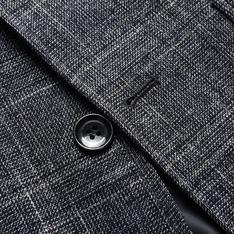 سترة رجالية جديدة للاستخدام الخارجي، سترة رياضية وتنحيف على الطراز البريطاني للأعمال متعددة الاستخدامات لحفلات الزفاف