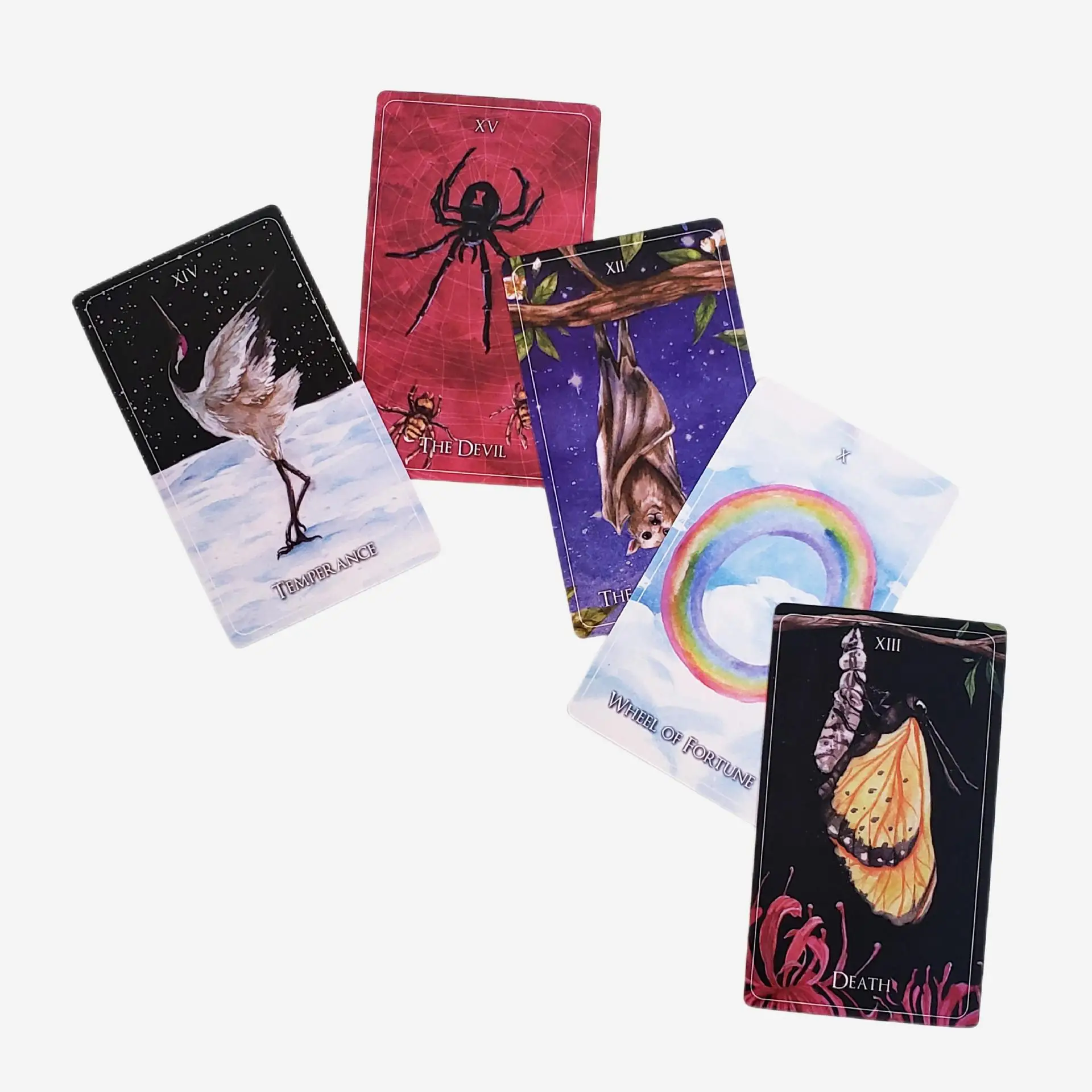 New 12x7cm Wild Child Tarot 78 Cards Wild Child Tarot With Booklet Family Entertainment Board Game Kids Toys Holiday Gift