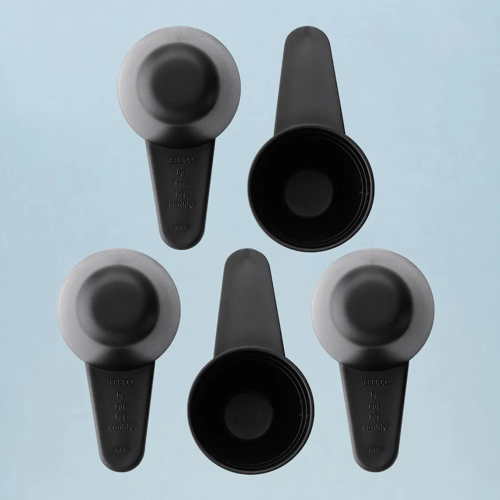 

Набор из 5 мерных ложек для кофе из пищевого полипропилена, утолщенные, удобные для использования, для кофе, чая, сухого молока, выпечки