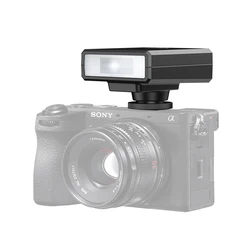 Mini kamera Ulanzi F12 Speedlite GN12 5600K z uniwersalnym mocowaniem gorącej stopki do lustrzanek cyfrowych Sony Canon Nikon Fuji Olympus Pentax