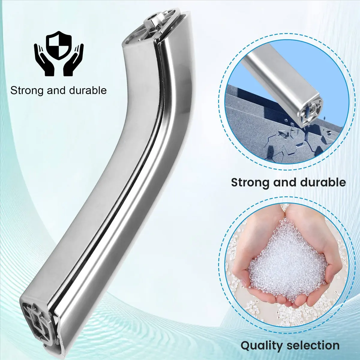 Super Sale Interior Door Handle for MAN Truck Body Parts Truck Pull Handle Right:81626304156 view 6