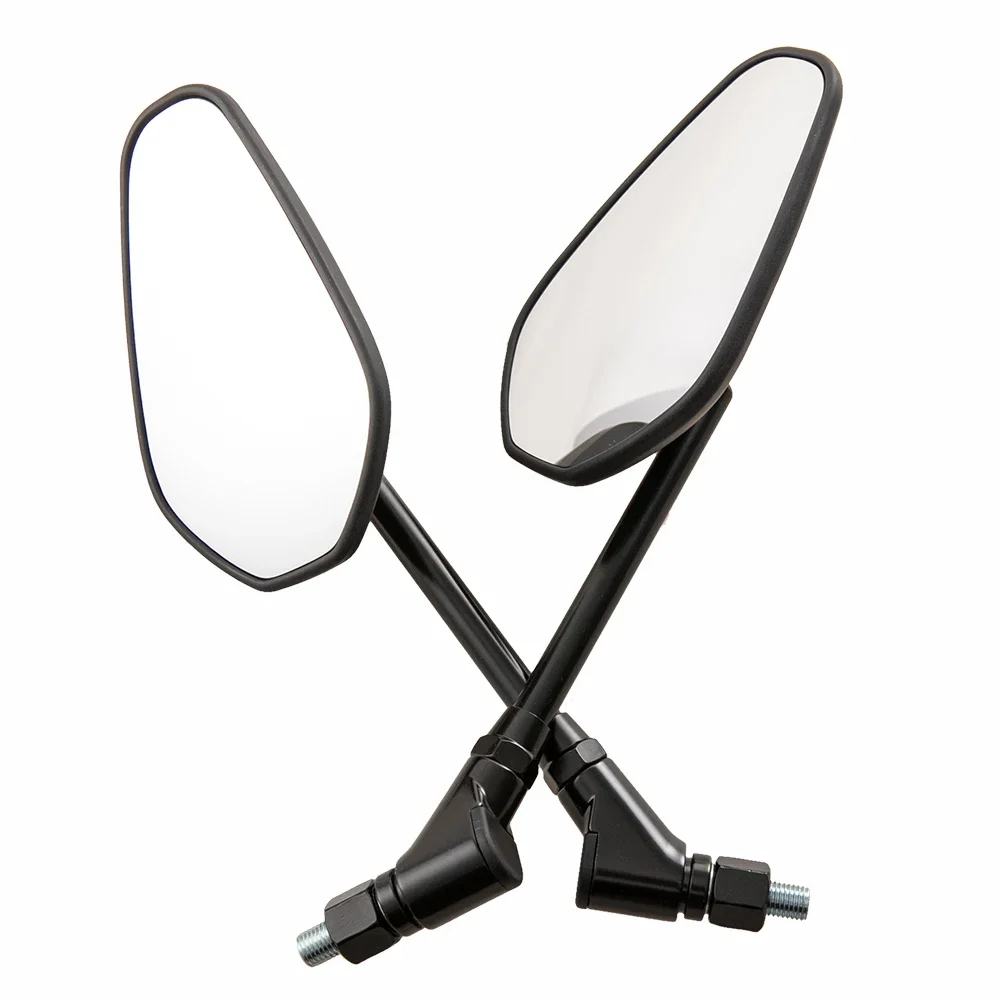 

For Aprilia Moto Guzzi MV Agusta Scooter Dirt Street Quad Universal 10mm Motorcycle Mirrors CNC Aluminum Motorcycle Side Mirrors