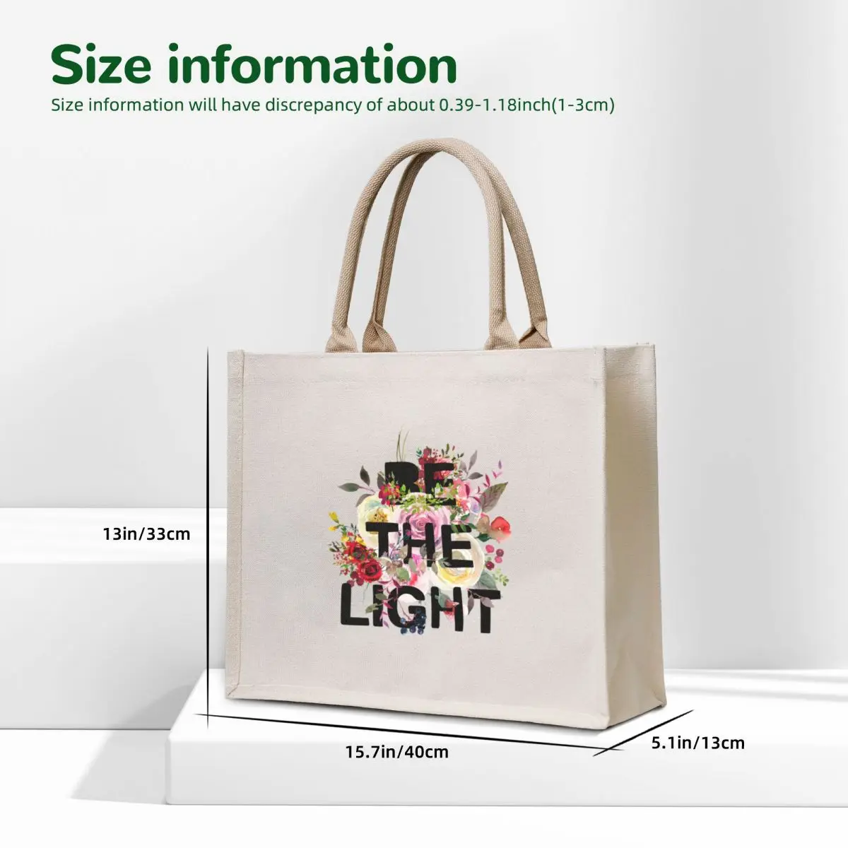Christian Bible Verse Be The Light Tote Bag shopper bags custom tote bag reusable grocery bags tote bag screen