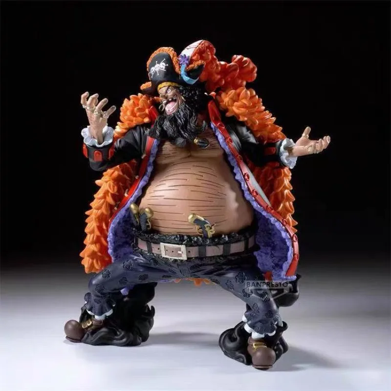 In Stock Bandai Banpresto Grandista Original Anime One Piece Marshall D Teach Action Figure Model Toy Collection Boxed Gift DT