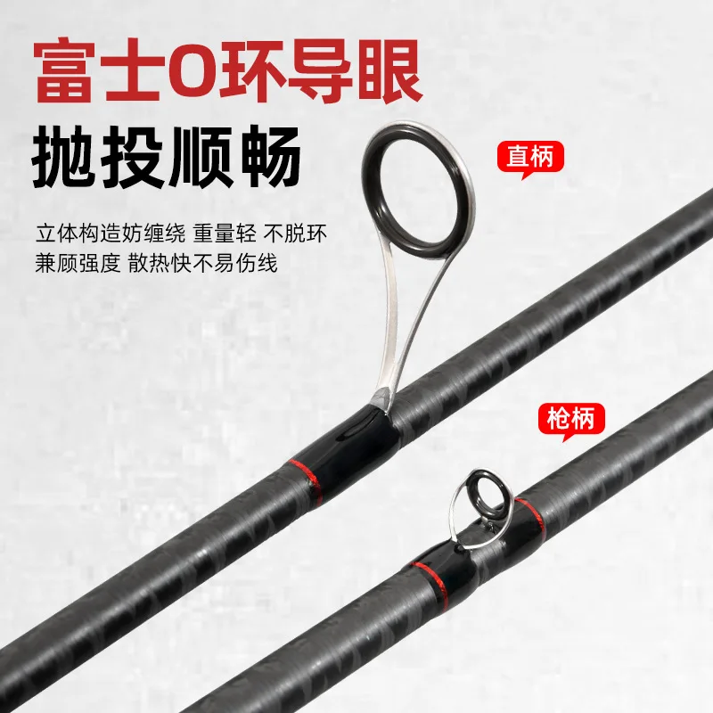 Ultralight BaitCasting Fishing Rod, ML Power FUJI Guide, Fast Action, Super Hard Lure Rod, Strong Fishing Rods, Lure Weight7-21g image 4