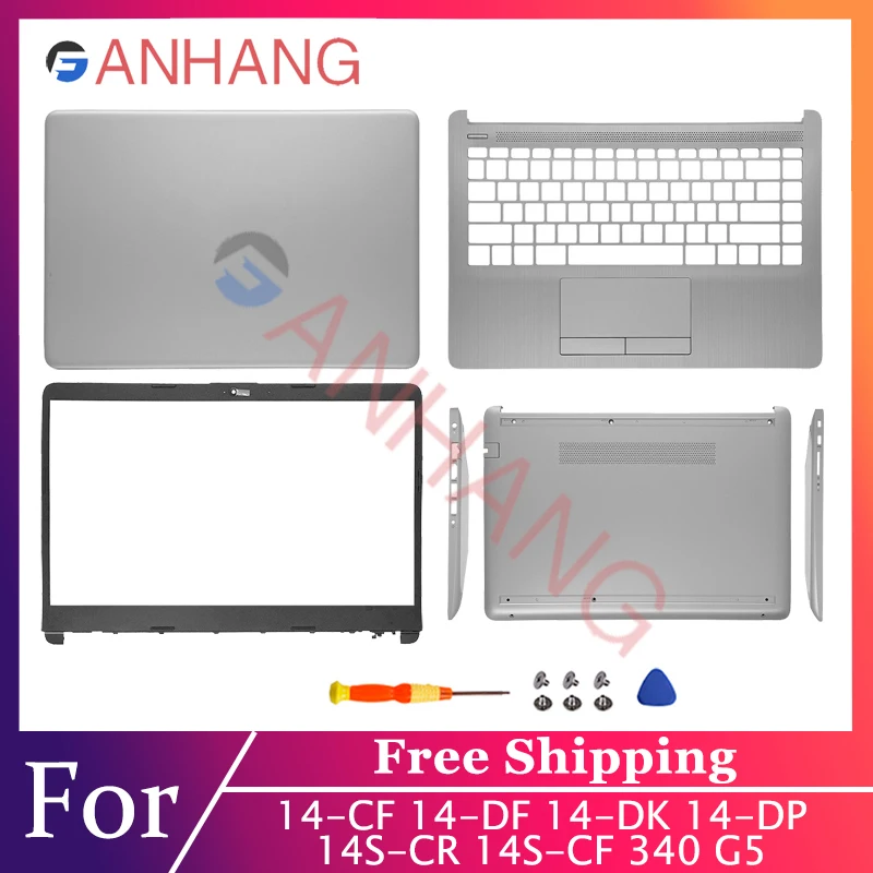 

For 14-CF 14-DF 14-DK 14-DP 14S-CR 14S-CF 240 G8 340 G5 TPN-I130 LCD Back Cover/Front Frame/Palm Pad Keyboard/Bottom Cover/Hinge