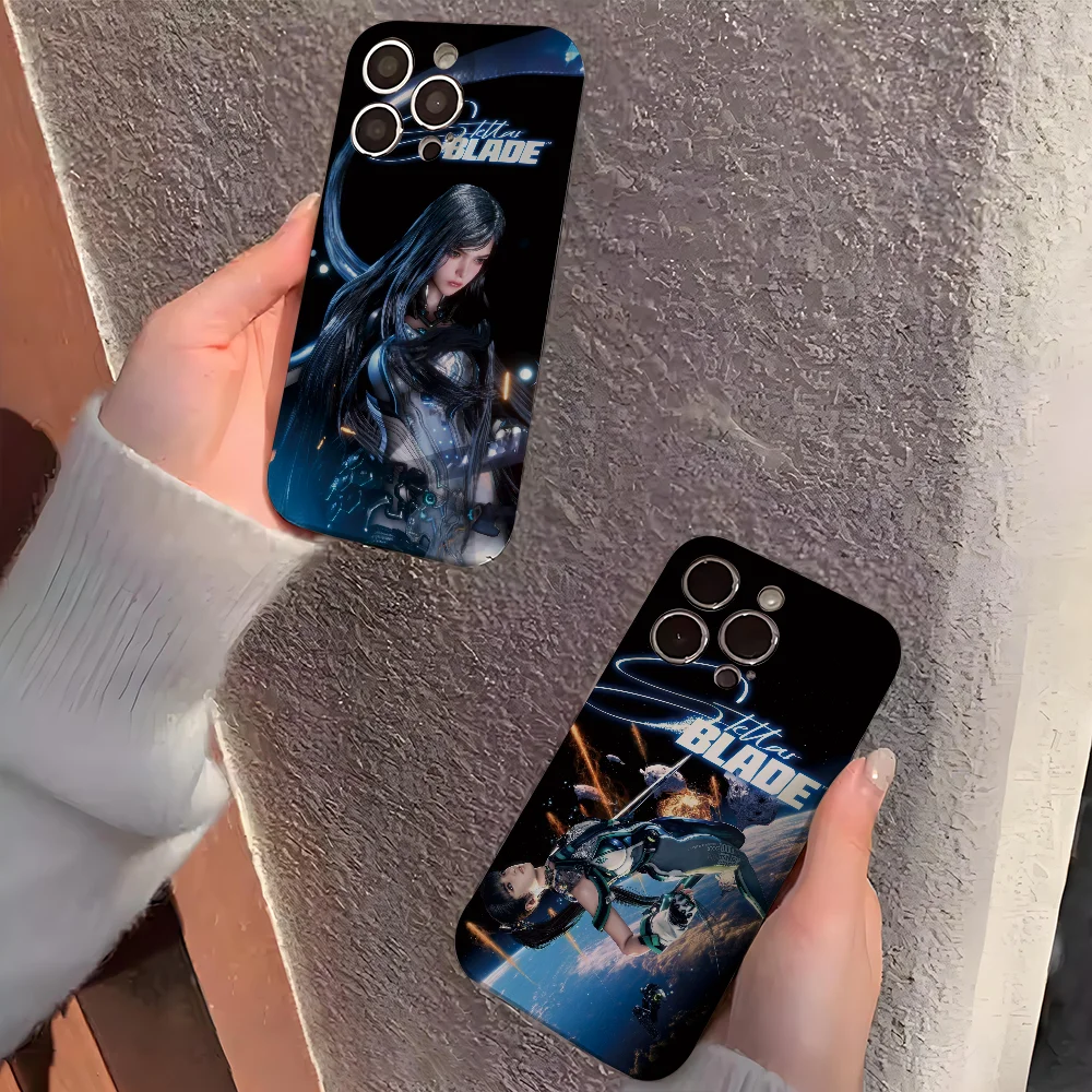 

Game S-Stellar Blade phone case FUNDA For Samsung S25 S24 S23 A07 A17 A06 4G 5G Precise Hole Matching Film Covers