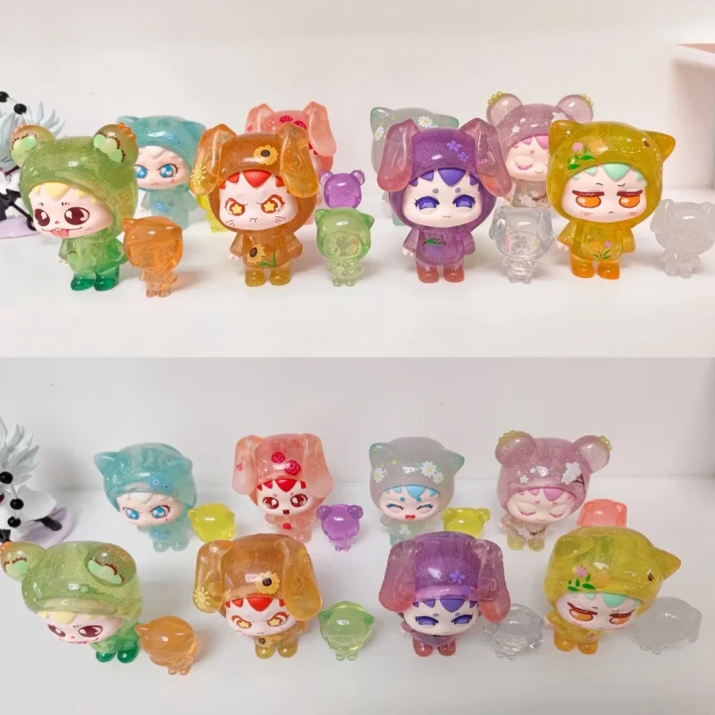 رائجة البيع كيببي هود الجيل 2 حلاوة اللون شفافة سلسلة صندوق أعمى غامض العصرية لطيف جمع هدايا عيد الميلاد اللعب