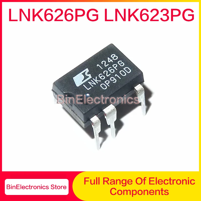 10Pcs/Lot LNK626 LNK626PG LNK623 LNK623PG DIP-7 Liquid Crystal Power Management Chip New Original